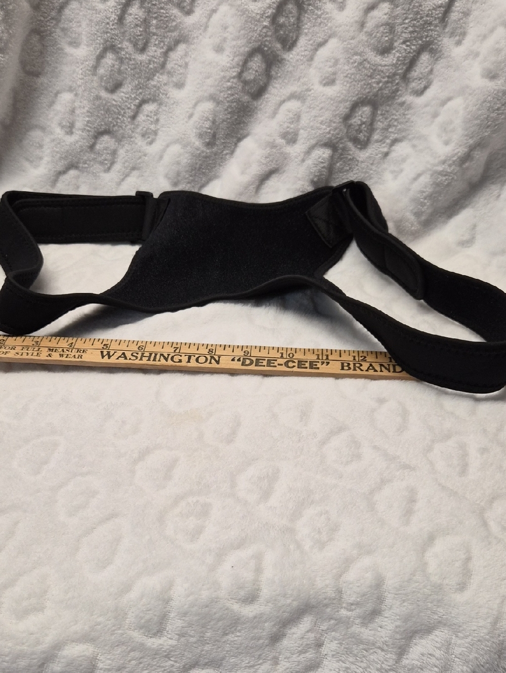Adjustable Black Back Brace Posture Correction